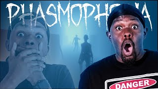 My Little Brother Got Killed By A Ghost! (Phasmophobia)
