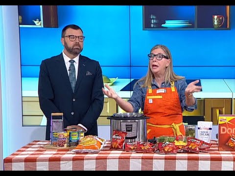 Slow cooker walking tacos