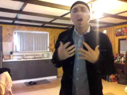 singing walking away