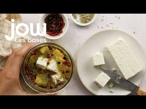 Recette de la feta marinée