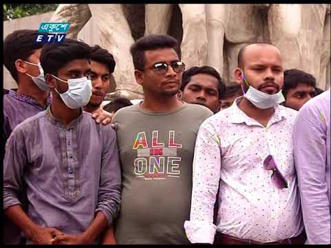 মিথ্যা মামলার প্রতিবাদে মানববন্ধন ও প্রতিবাদ সমাবেশ করেছে বাংলাদেশ মুক্তিযুদ্ধ মঞ্চ