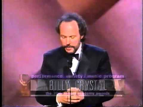 Billy Crystal wins 1998 Emmy Award for Individual Performance in a Variety or Music Program