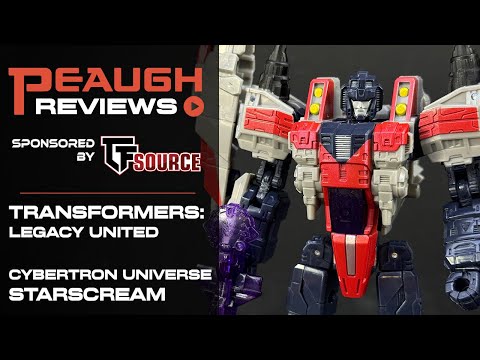 Video Review: Transformers Legacy United - Cybertron Universe STARSCREAM