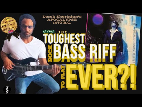 The TOUGHEST BASS RIFF EVER⁉️🤯Derek Sherinian-Atlantis Pt.1 | Planet X Band (Bass Cover)