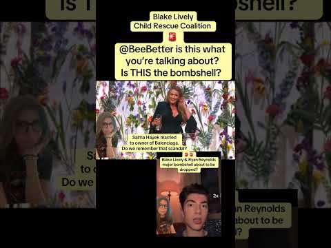 Blake Lively & Ryan Reynolds. Is THIS the bombshell BeeBetter is talking about??!!