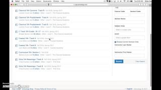 Schoology Searching for Courses