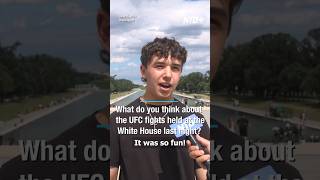 What Do You Think About the UFC Fights Held at The White House?