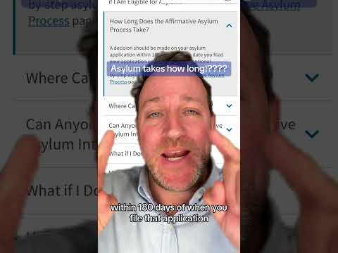 USCIS claims asylum applications should be decided within 180 days, but is this the reality  🤔