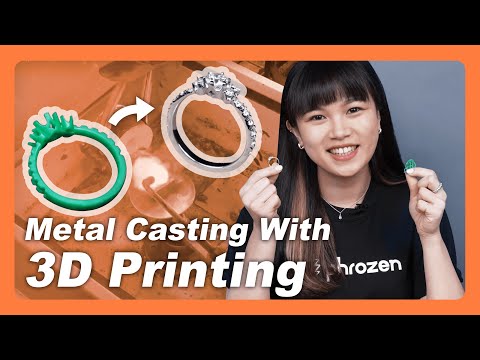 Metal Casting: Transforming 3D Printed Models into Real Metal Objects