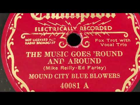 The Music Goes ‘Round and Round - Mound City Blue Blowers 1936
