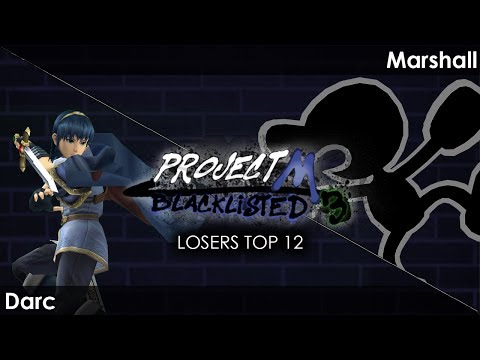 Blacklisted 3 Top 64 LR6 - Darc (Marth) vs. Muk.Lyfe | Marshall (Mr. Game & Watch)