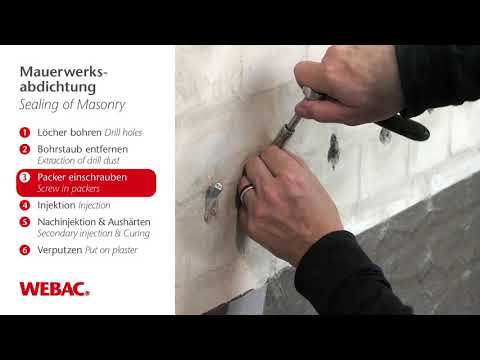 Mauerwerksabdichtung / Horizontalsperre