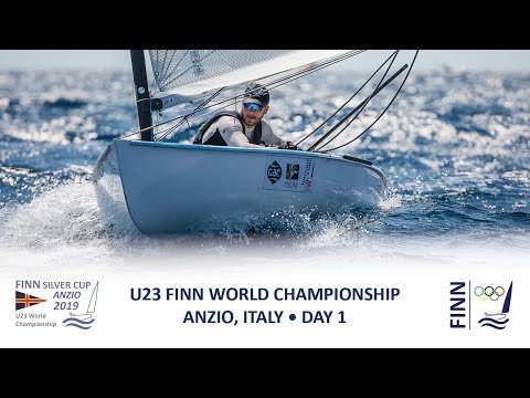 Highlights from Day 1 at the 2019 Finn Silver Cup in Anzio