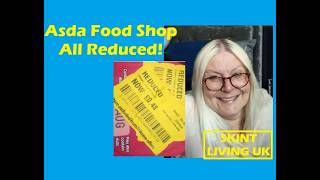 ASDA CUT PRICE SHOPPING all yellow stickers price reductions - some half price