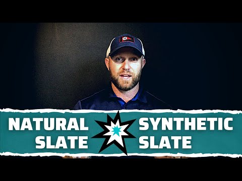 Slate Roofing Debate: Natural Slate vs. Synthetic Slate?