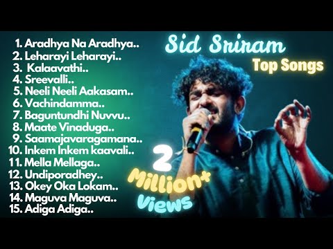 Sid Sriram Top songs #latest #song #love #rccvlogs #movie #romantic Teluguvoice