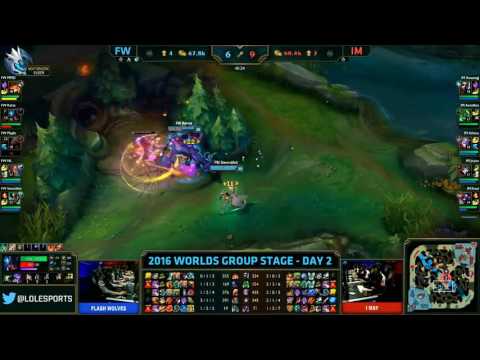 FW vs IM Highlights Day 2  LOL World Championship 2016