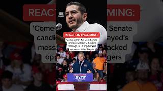 'Come at me': MI Dem Senate candidate Abdul El-Sayed's message to Trump-backed opponent Mike Rogers