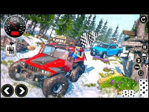 4X4 Offroad Luxury SUV Driving 3D - Thar Jeep Hill Climbing Drive Simulator - Android GamePlay