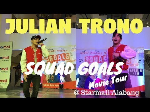 Julian Trono - KNKLG | Squad Goals Movie Tour @ Starmall Alabang