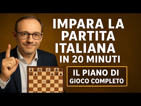 Impara la Partita Italiana in 20 Minuti | Il Piano di Gioco Completo
