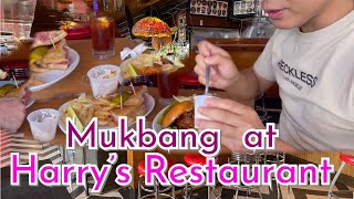 Mukbang at Harry's Restaurant in Downtown DC/The Traditional American Food Nearby Harrington Hotel