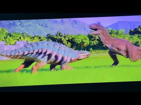 Jurassic World Evolution 2 Dino battles)Toro vs Bumpy
