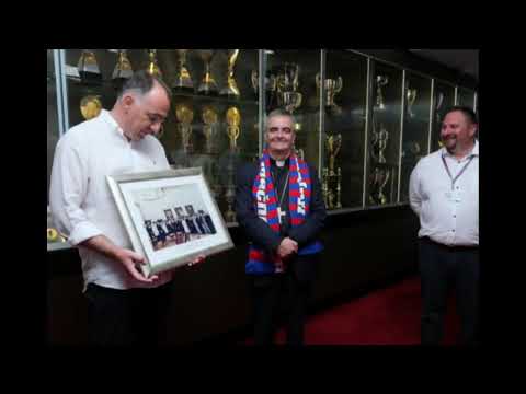 Apostolski nuncij mons. Nikola Eterović posjetio Hajduk