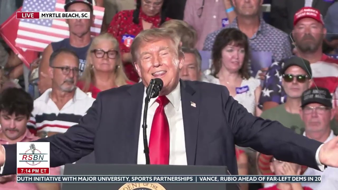 President Trump Speaks on the Success of SC, Especially if Darline Graham Is Elected - 08/21/26