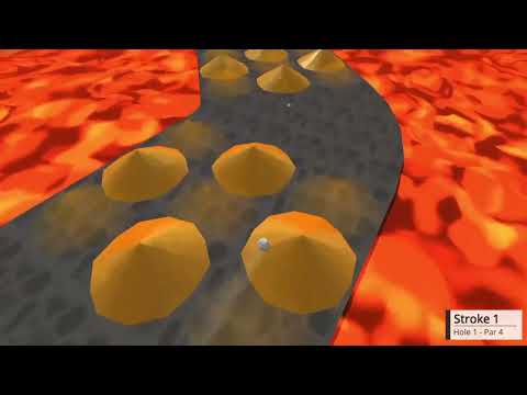 [4D Golf] Inferno - Safety First: 2 strokes