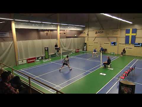 Svenska Badmintonligan IFK Umeå-Halmstad Herrsingel 2.