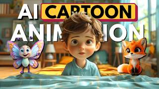 How to Make Pixar-Style Animated Cartoon Videos with FREE AI (Full Tutorial)