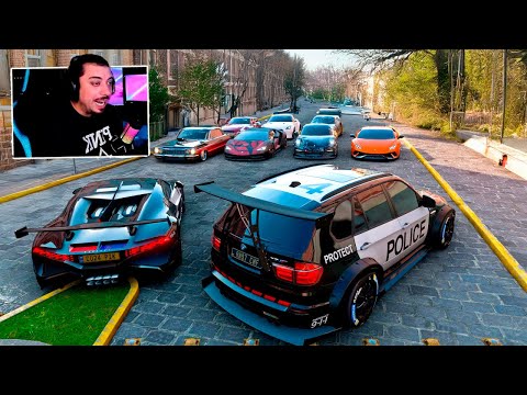 POLICE DESTRUCTION - FORZA HORIZON 5