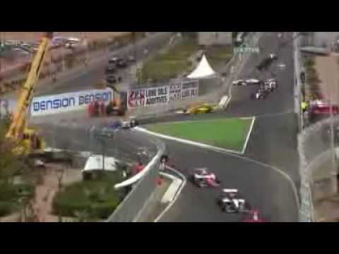 Huge Airborne Accident In F2 Race Marrakech,Moracco.flv