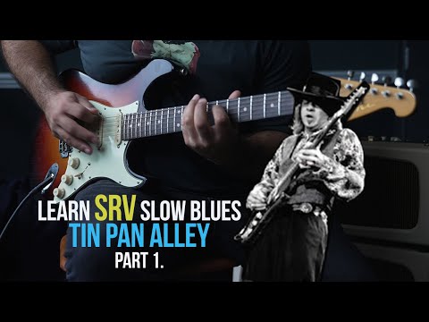 SRV’s Greatest Slow Blues - How To Play | Tin Pan Alley Part 1.