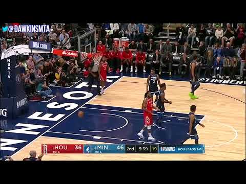 Derrick Rose Full Highlights WCR1 Game 3 Houston Rockets vs TWolves 17 Pts! | FreeDawkins