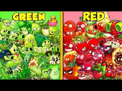 Random 20 Team 4 Plants Battlez - Who Will Win_ - PvZ 2 Team Plant vs Team Plant#Agaming623#pvz