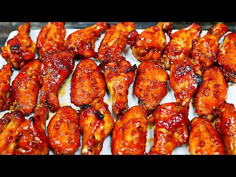 Honey Garlic Chicken Wings - Best Chicken Wings Recipe