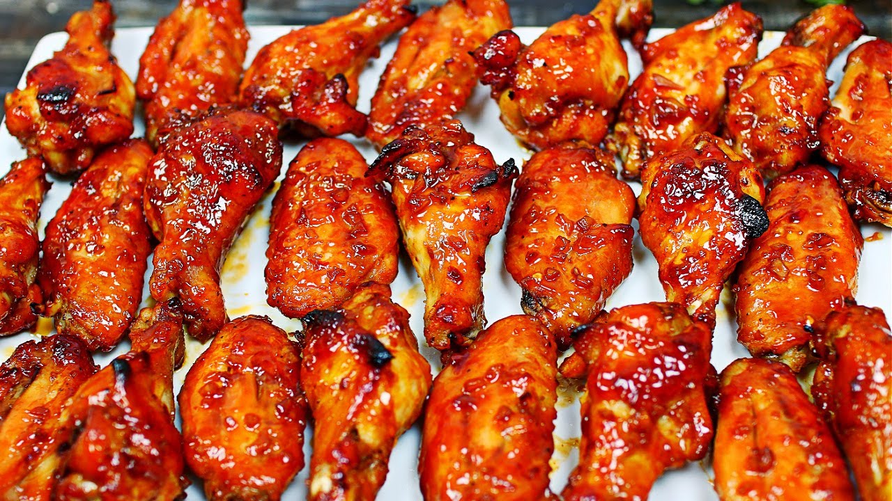 Honey Garlic Chicken Wings - Best Chicken Wings Recipe