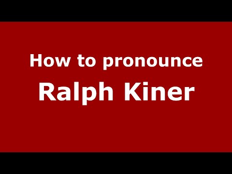 How to pronounce Ralph Kiner
