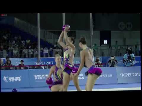 Hungary 3 balls + 2 ropes - 2017 Taipei Universiade (Final)