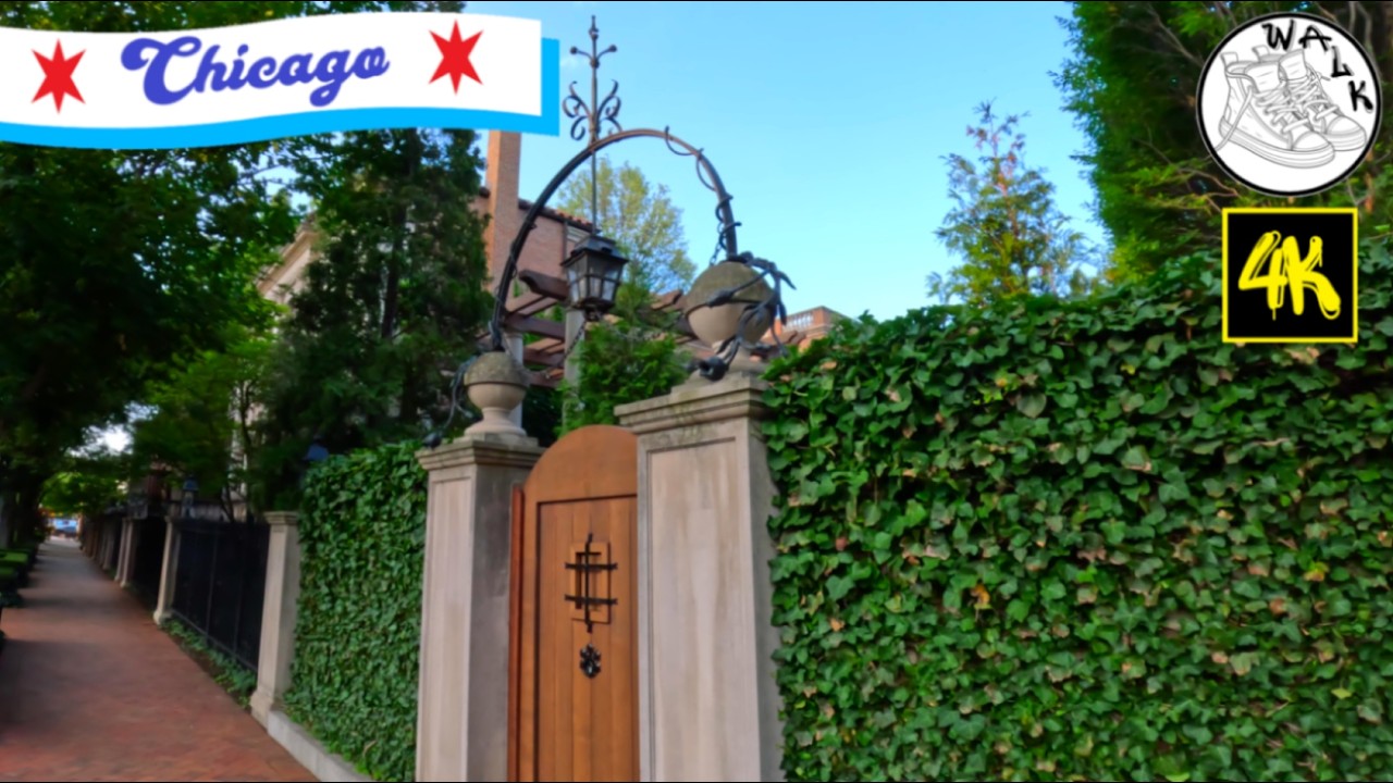 Immersive street-level walking tour through Chicago — Lincoln Park, United States, showcasing authentic urban landscapes, local architecture, and the vibrant atmosphere of the city's neighborhoods