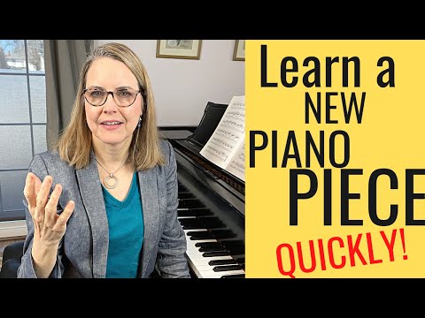 The BEST Way to Learn a New Piano Piece QUICKLY: This Will SAVE YOU TIME!