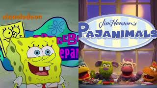 SpongeBob/Pajanimals Theme Songs (Musical Mashup!)