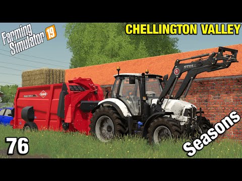 STRAW FOR THE HORSES Chellington Valley Timelapse - FS19 Ep 76