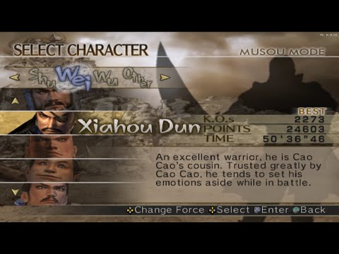Dynasty Warriors 5: Xtreme Legends Xiahou Dun PT 4: Battle of Chang Ban (Hard)