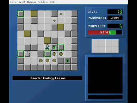 Let's Play Chip's Challenge (Walls of CCLP4): Episode 3 - How to Clear Your Trench