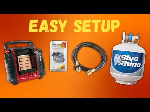How to Connect a Mr. Buddy Heater to a 20lb Propane Tank | Easy Setup Guide