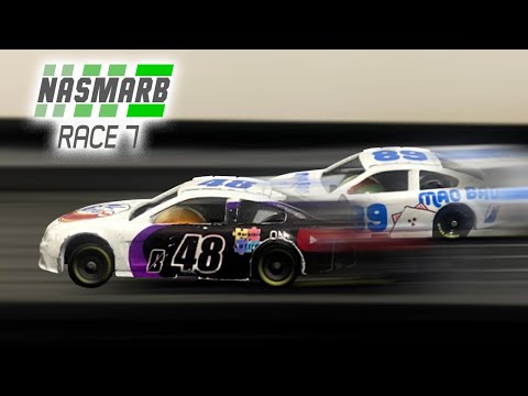 NASMARB Race 7 (NASCAR Diecast Marble Race)