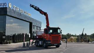 Scania R500 6x4 Palfinger PK 29002 Loader crane Louault